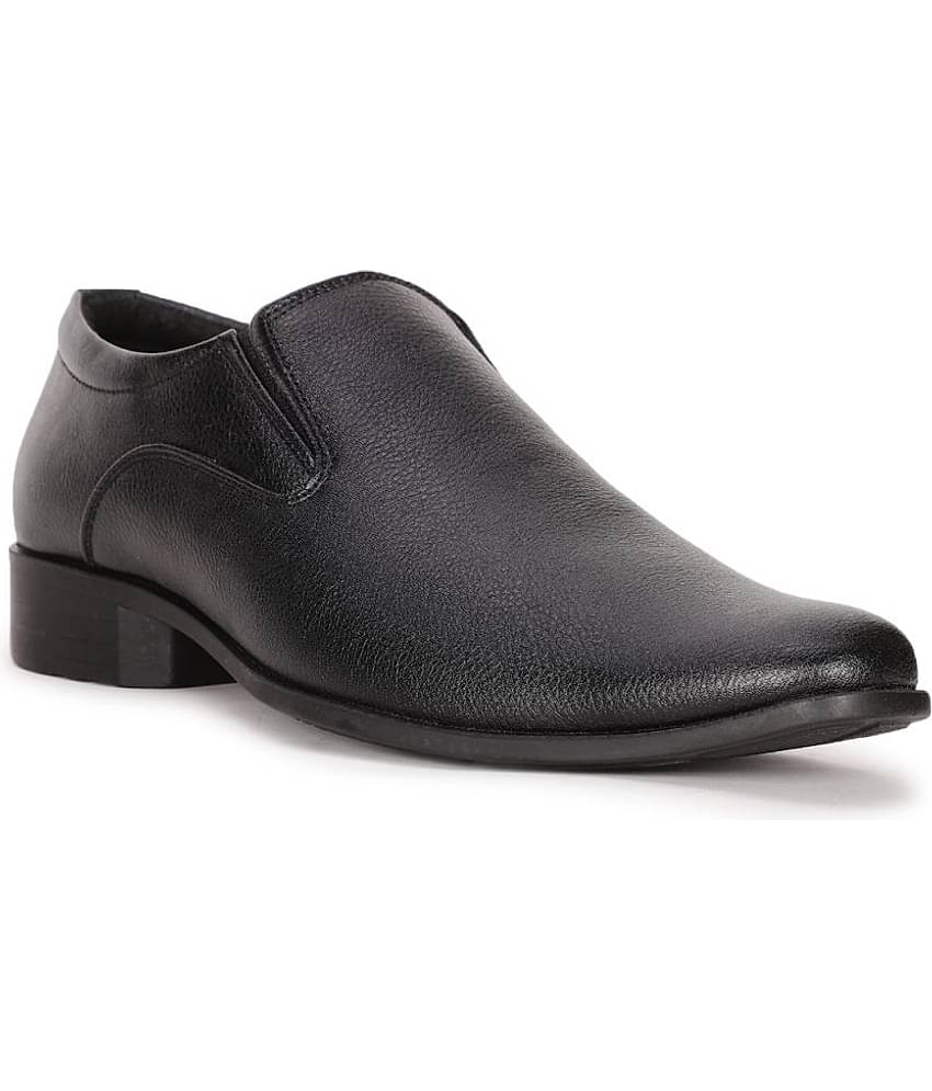 Bata Black Men's Slip On Formal Shoes