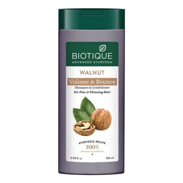 Biotique Walnut Volume & Bounce Shampoo 180ml