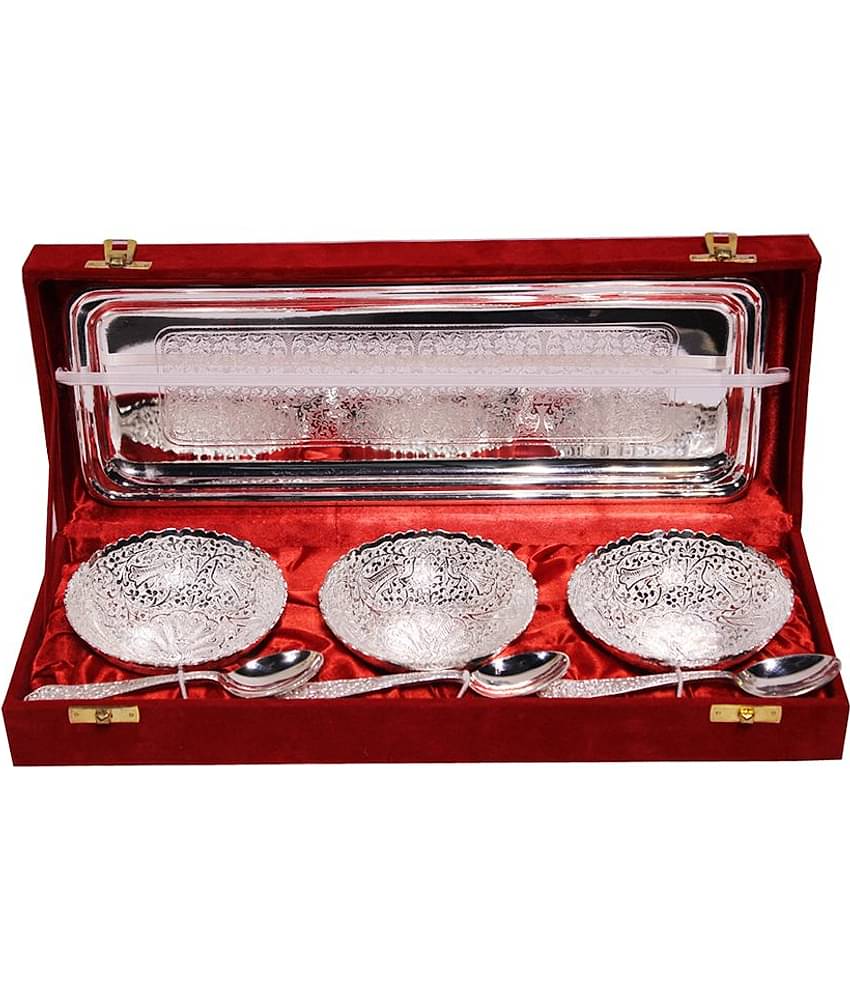 Arsalan Silverplated Gold/Silver Plated Gift Item - Pack of 7