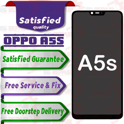 Oppo A5s Combo LCD with Touch Screen for A5s  Black