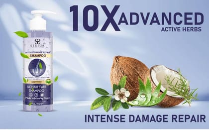 RKG SIRIUS KHADI DAMAGE REPAIR SHAMPOO FOR STRONGER, HEALTHY HAIR, DAMAGE REPAIR  (210 ML)