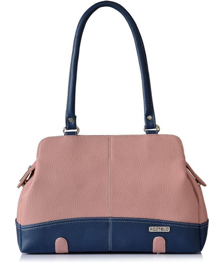 Fostelo Shoulder Bag P.U. Set of 1 ( Pink )