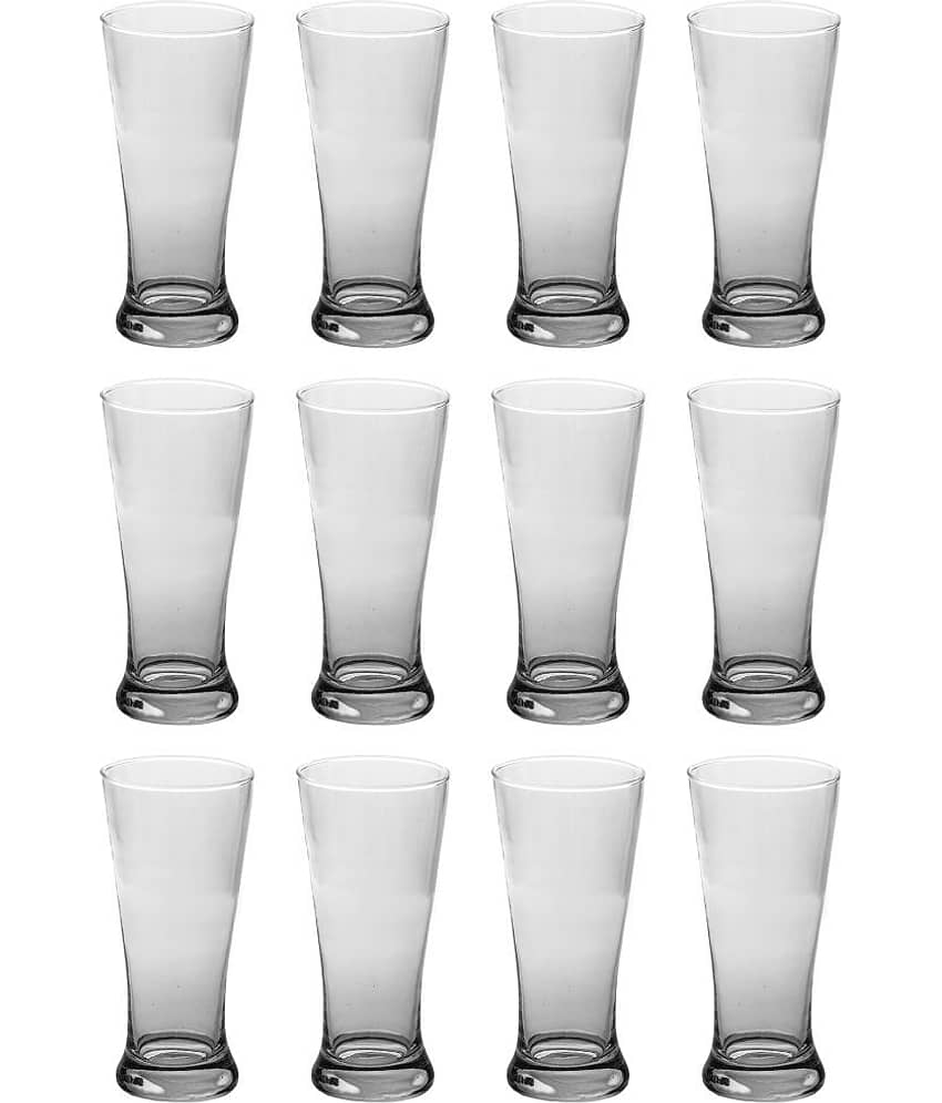 Afast Glass Glasses, Transparent, Pack Of 12, 250 ml