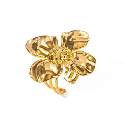 Blossom Stainless Steel Ring