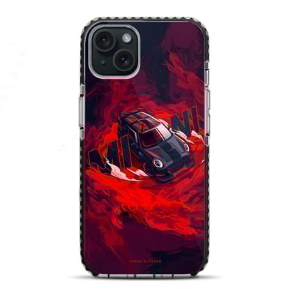 Mini Supercar iPhone 15 Stride Phone Case