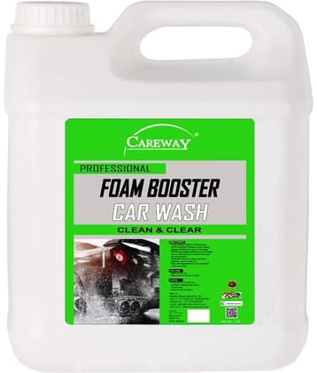 CAREWAY FOAM BOO_STER CAR WASH / BIKE SHAMPOO / CAR SHAMPOO / ( 5 LTR PACK )