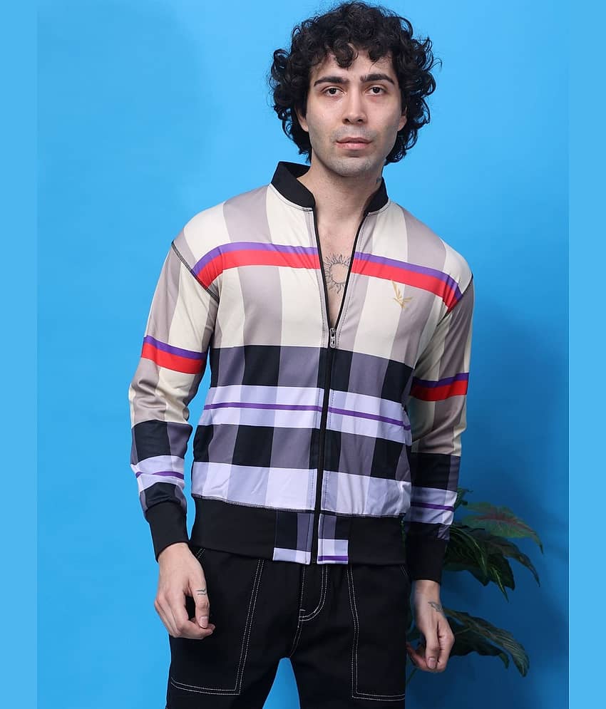 yellow tree Polyester Men's Casual Jacket - Multicolor ( Pack of 1 )