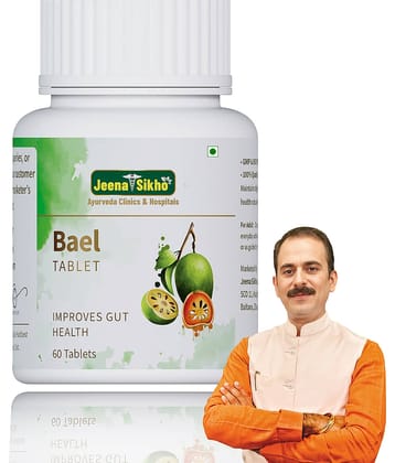 Jeena Sikho Bael Tablet | Improves Respiratory Health And Gut Health, 60 Tablets