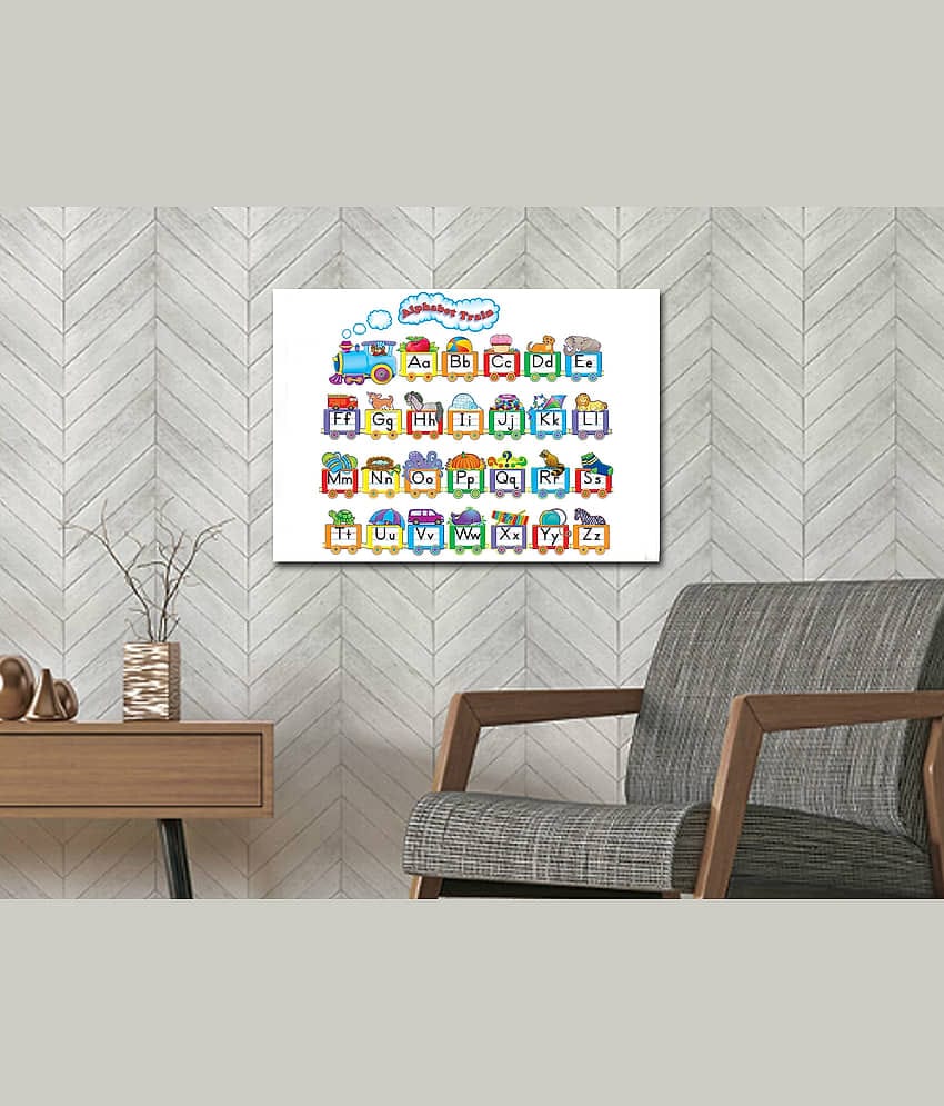 Photojaanic ABC Posters Paper Wall Poster Without Frame