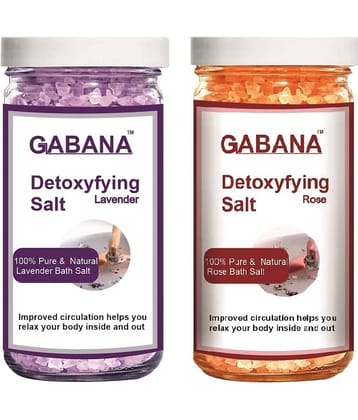 GABANA Crystal Natural Bath Salt 200 g Pack of 2