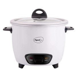 Pigeon Blossom Electric Rice Cooker 1.8 Litre with Stainless Steel Lid