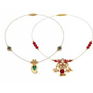 Invisible Chain 1 Layer, Green and Red Colour, 2 Qty Invisible Chain 1 Layer, Green and Red Colour, 2 Qty