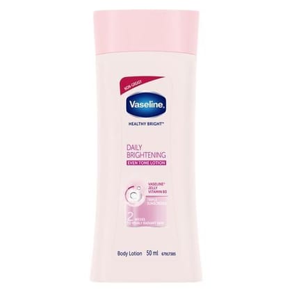 Vaseline Fairness Lotion - Healthy Bright Daily Brightening, 50 ml Bottle