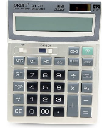 ORBIT CK - 12 Digits Basic Calculator