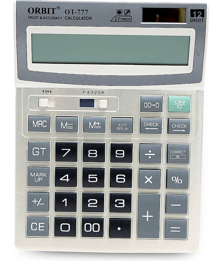 ORBIT CK - 12 Digits Basic Calculator