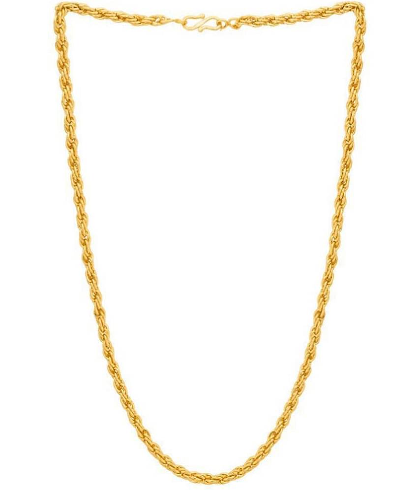 shankhraj mall Gold Plated Chain ( Set of 1 )