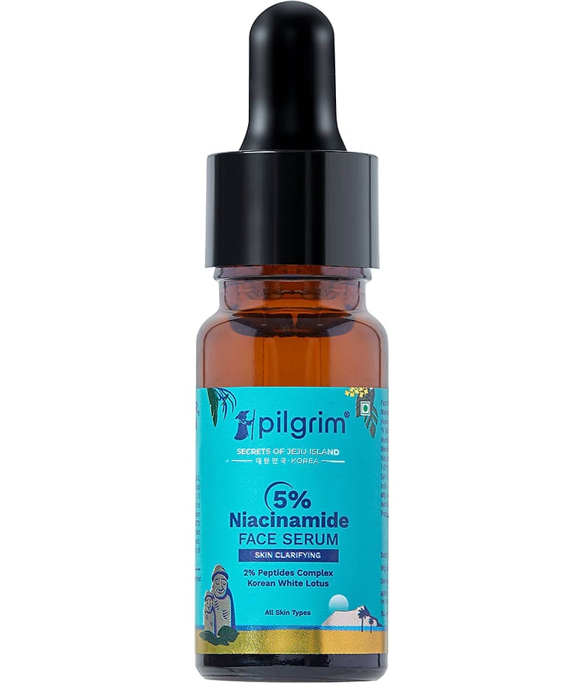 Pilgrim 5% Niacinamide Skin Clarifying Face Serum-10Ml Face Serum,For All Skin Type,10Ml (pack Of 1)