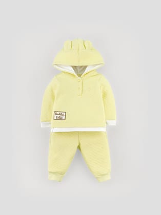Popees Trendy & Comfy Quilted Winter Co-ord Set for Girls – Warm & Stylish-S