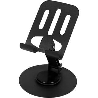 Folding Cell Phone Stand, Fully Adjustable Foldable Desktop Phone Holder Cradle Dock