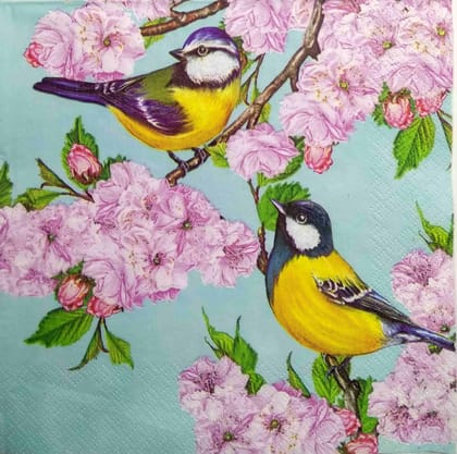 Decoupage Napkin / Tissue papers - 33cm by 33cm - GT2125