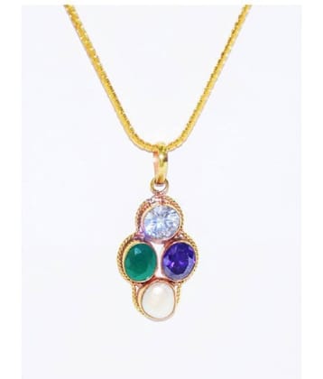 Virgo Zodiac Kanya Rashi Shri LakshamiYog Rashi Ratan Locket with 100% Original Solitaire