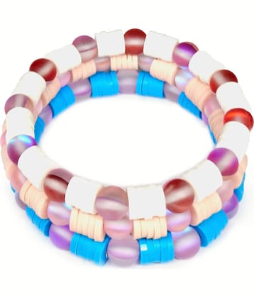 DAIVYA WELLNESS - Multicolor Bracelet ( Pack of 3 )