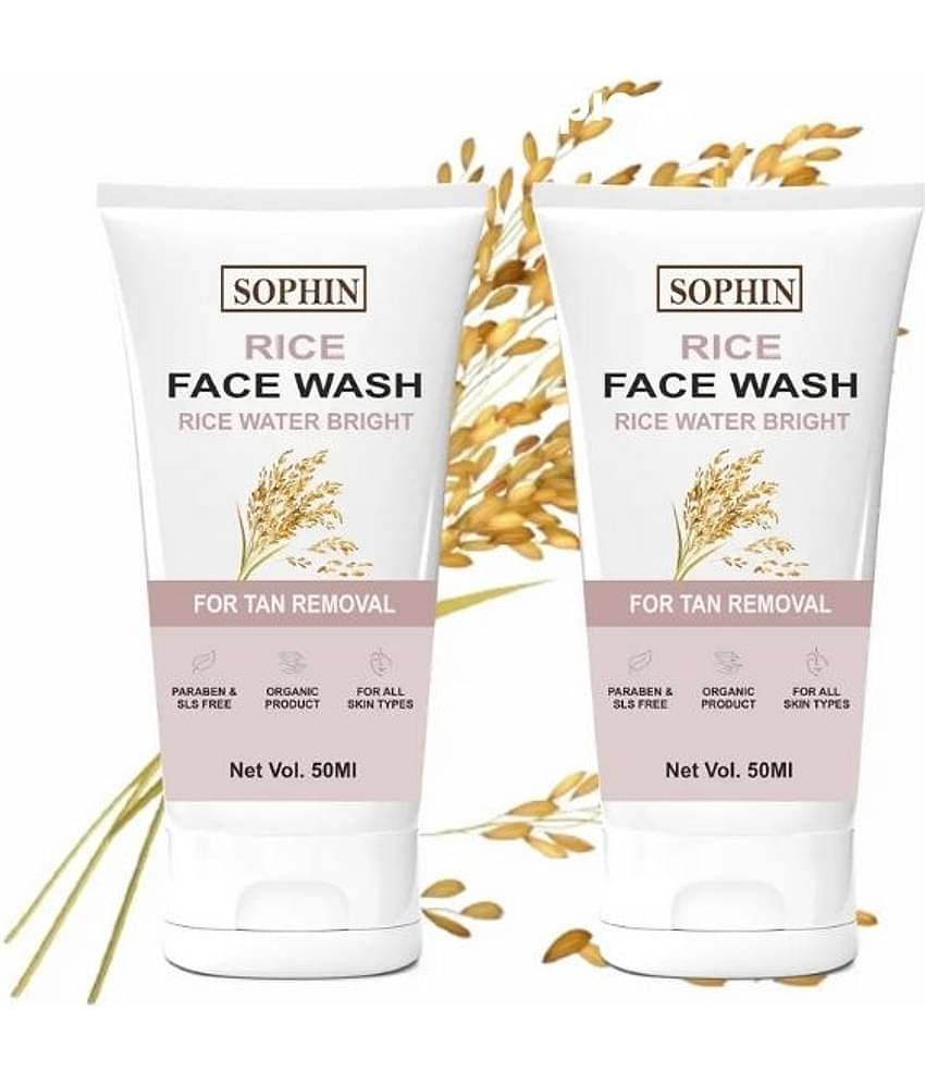 SOPHIN - Softening and Smoothening Face Wash For All Skin Type ( Pack of 2 )