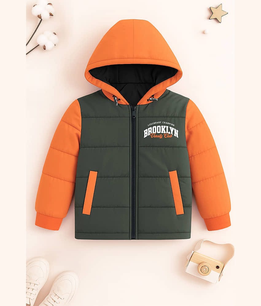 Trampoline Boys Polyester Puffer Jacket ( Multicolor , Pack of 1 )