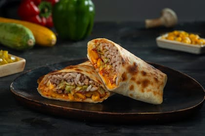 Make Your Own Burrito Wrap (Veg)