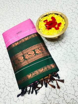 kalyani Pure cotton style saree