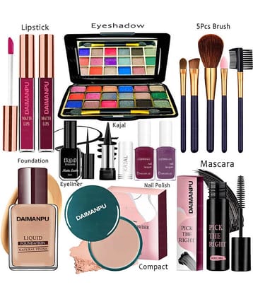 DAIMANPU Makeup Kit ( 11 Most Have Cosmetic Makeup Kit for Women for Daily Beauty )