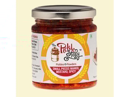 Small Mango Pieces Spicy Pickle 200 Grams