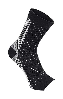 USOXO Neuro Compression Ankle Support Socks I Sports Open Toe Foot Sleeves I Non-Toxic Neuropathy Sock I Orthopedic Nano Brace for Plantar Arch Support Swelling Heel Pain Injury Recovery Women & Men