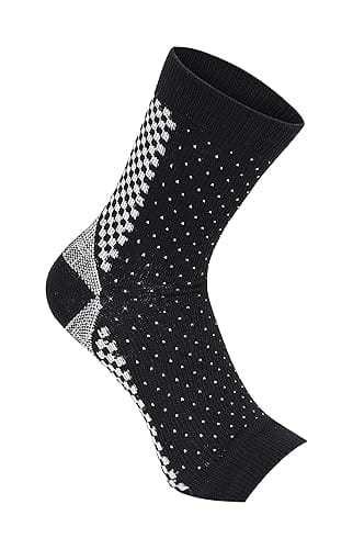 USOXO Neuro Compression Ankle Support Socks I Sports Open Toe Foot Sleeves I Non-Toxic Neuropathy Sock I Orthopedic Nano Brace for Plantar Arch Support Swelling Heel Pain Injury Recovery Women & Men