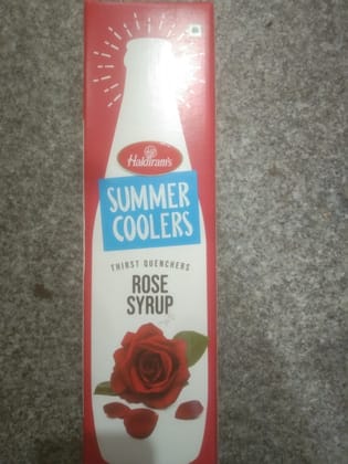 Haldiram's Summer Coolers Rose Syrup 