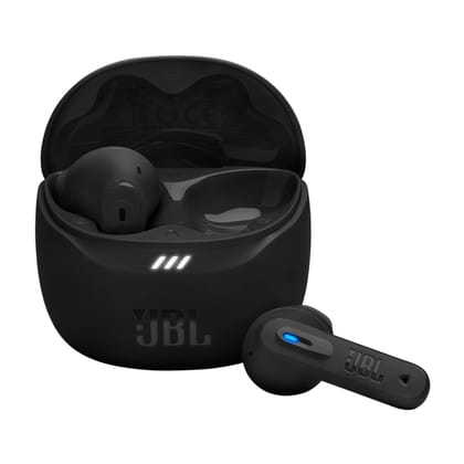 JBL New Launch Tune Flex 2 TWS, ANC Earbuds, 48Hr Playtime,Dual Connect,6 Mics, Spatial Sound, Personi-Fi 3.0, Ambient Aware, Relax Mode, Customized EQ with Headphones App, 2 Years Warranty (Black) JBL New Launch Tune Flex 2 TWS, ANC Earbuds, 48Hr Playti