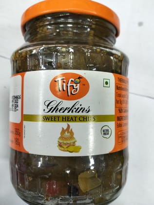 Tify Gherkins Sweet heat chips 