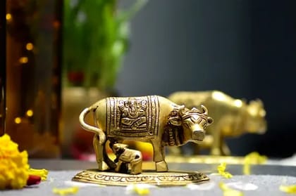 COW & CALF Statue for Home Decor  by Snova Enterprises