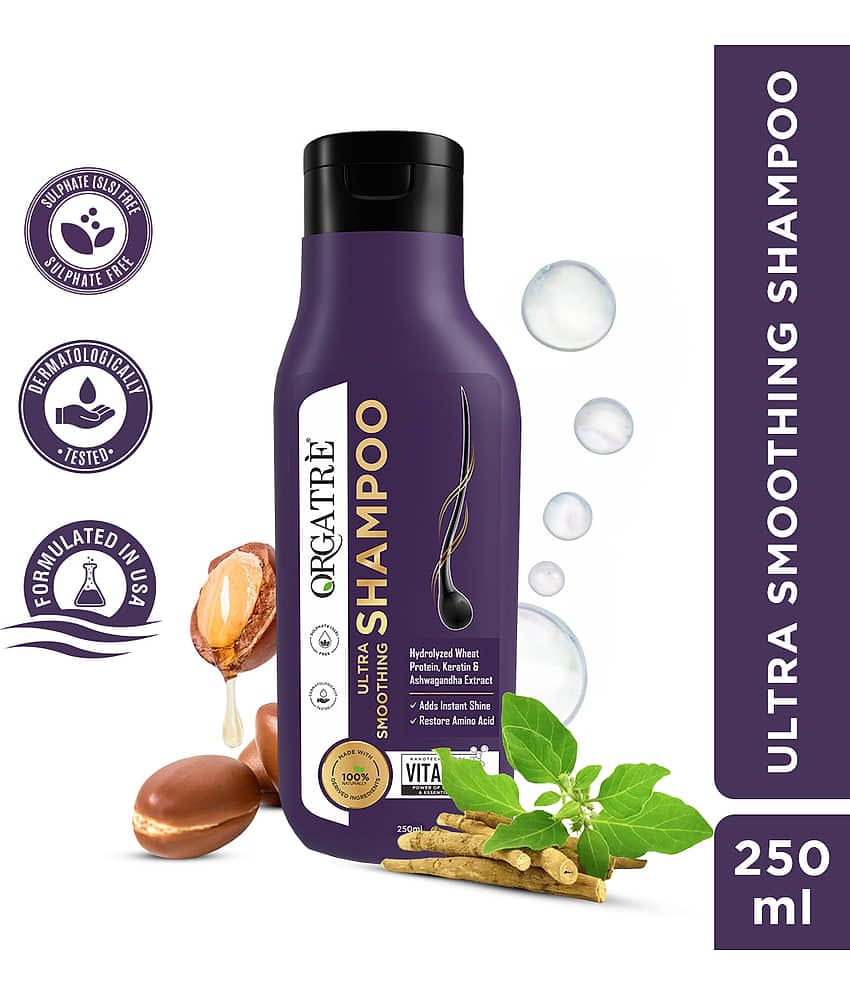 ORGATRE Smoothening Shampoo 250 ML ( Pack of 1 )