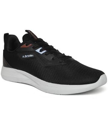 Action - Athleo SWIFT-102 Black Mens Sports Running Shoes - None