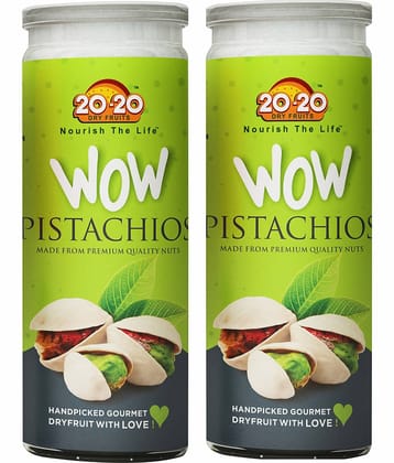 20-20 Dry Fruits Pistachio Nut (Pista) 300 g Pack of 2