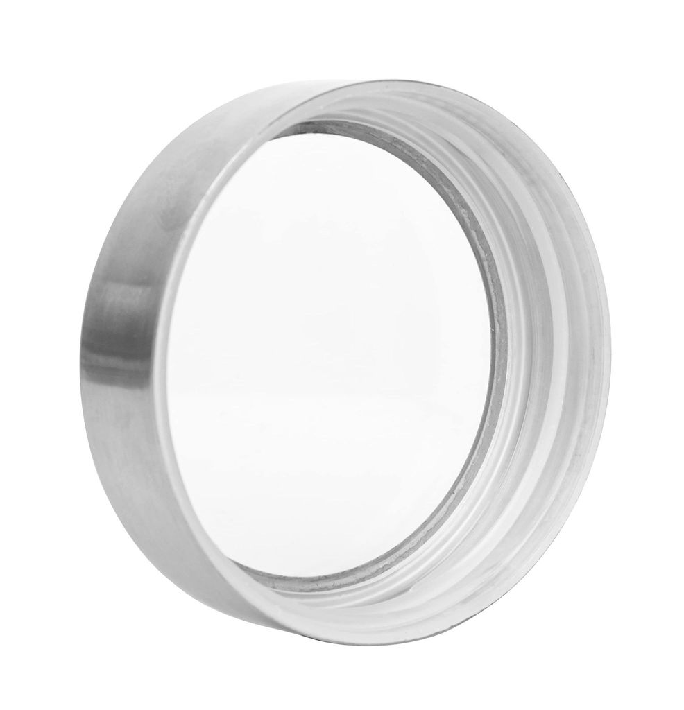 Femora Glass Jar- 500 ml, 2 pieces, Transparent, Free Replacement of Lids