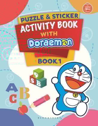 Puzzle & Sticker With Doraemon Activity Book 1