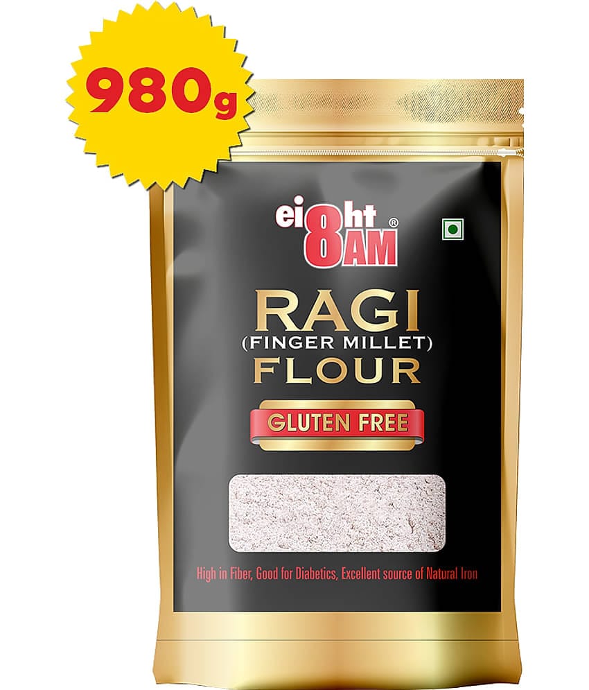 8AM Gluten Free Ragi Flour 980 gm