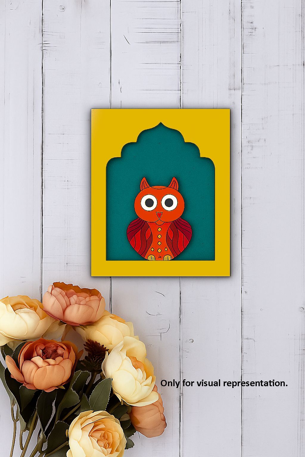 Dbeautify's DIY Owl MDF Hanging Wall Art