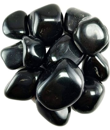 Somil Black Pabbles/Stone For Garden, Plants, Aquarium & Home Decor Wt. 450g