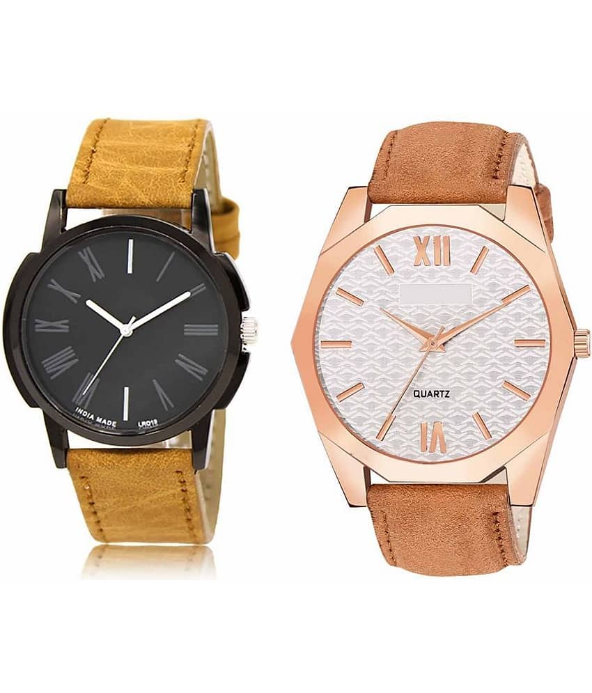 Lorem - Analog Watch Watches Combo For Men and Boys ( Pack of 2 )