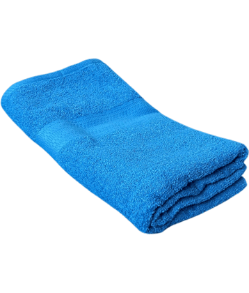 Finesse Decor Cotton Self Design 500 ( Pack of 1 ) - Blue