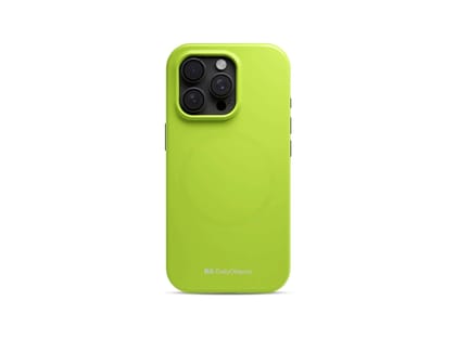 DailyObjects Bumper MagSafe iPhone 15 Case - Lime Enamel