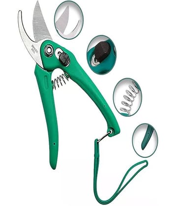 Gardening Tool  size 7 inch.Set Stainless Steel Garden Pruner/Scissors, Pruning Seeds, Flower Cutter and Grass Cutter,